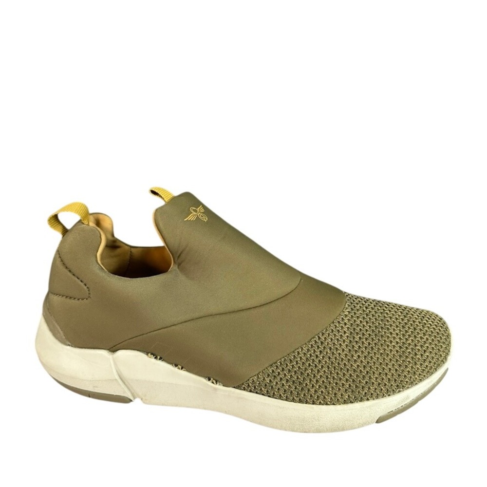 Creative Recreation Mens Slip On Sneakers Olive Green Mesh CR0680005 Size 11